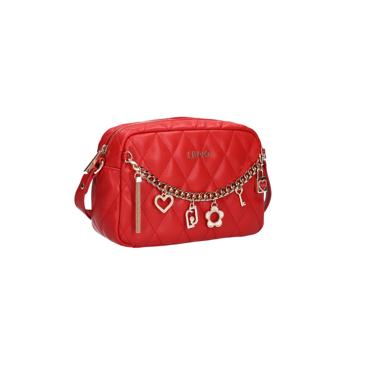Women's bag with chain and charm