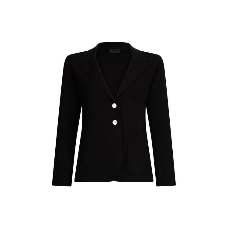 Giacca in maglia nera da Donna