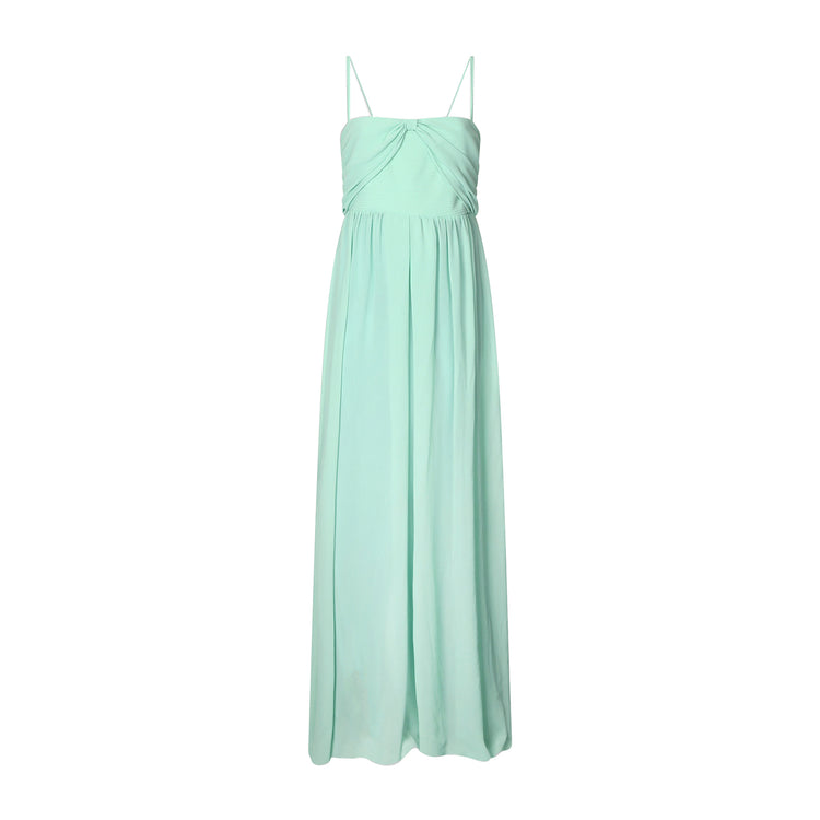 Abito lungo elegante Donna in verde acqua