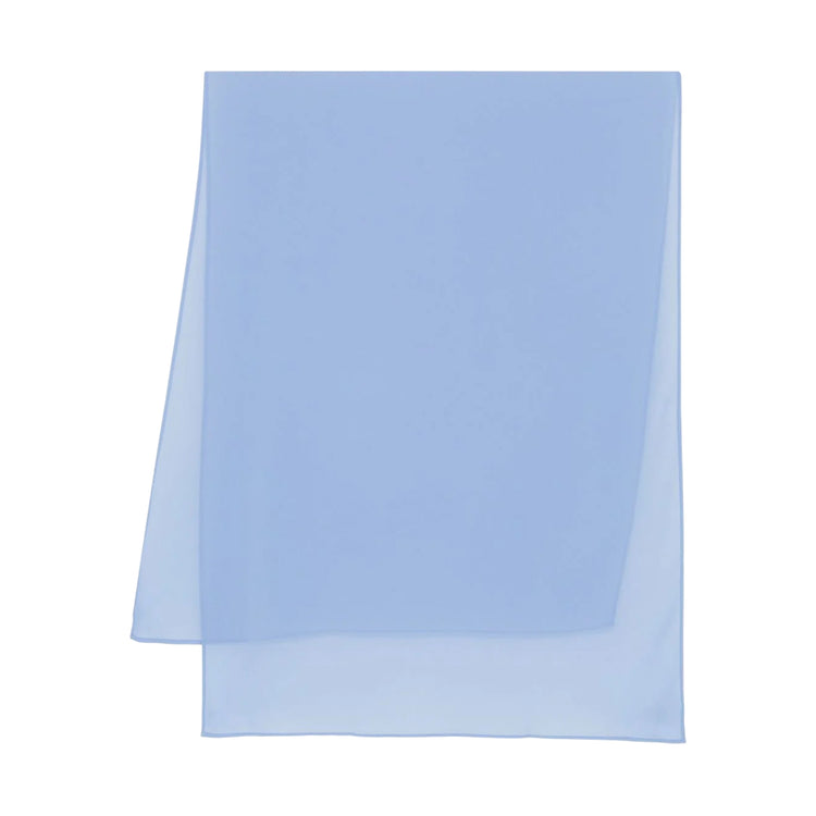 Stola Donna in tinta unita celeste