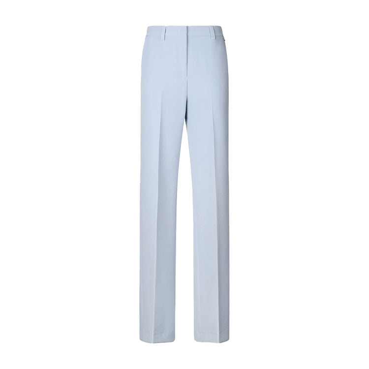 Pantaloni da donna azzurri a palazzo
