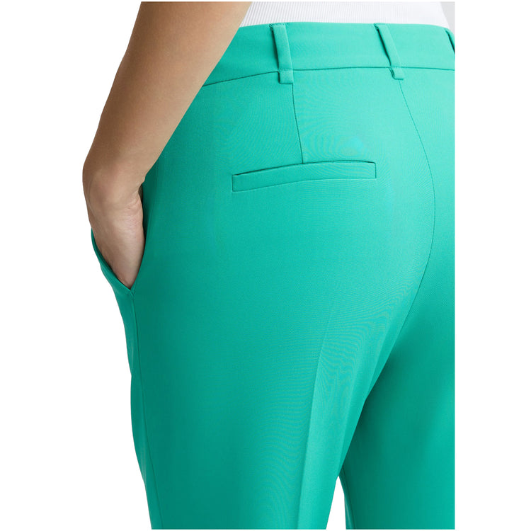 Pantaloni a sigaretta da Donna Verde dettaglio retro