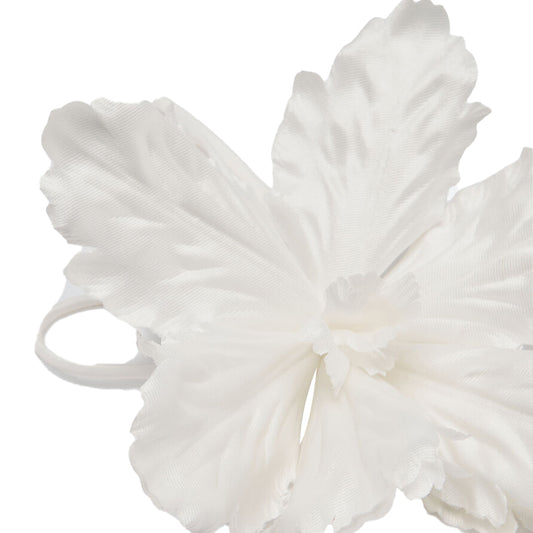 Spilla Donna a Fiore Bianco dettaglio