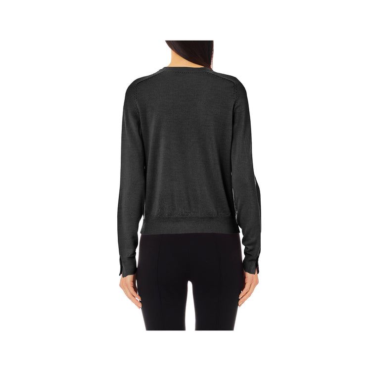 Cardigan femme avec poignets boutonnés