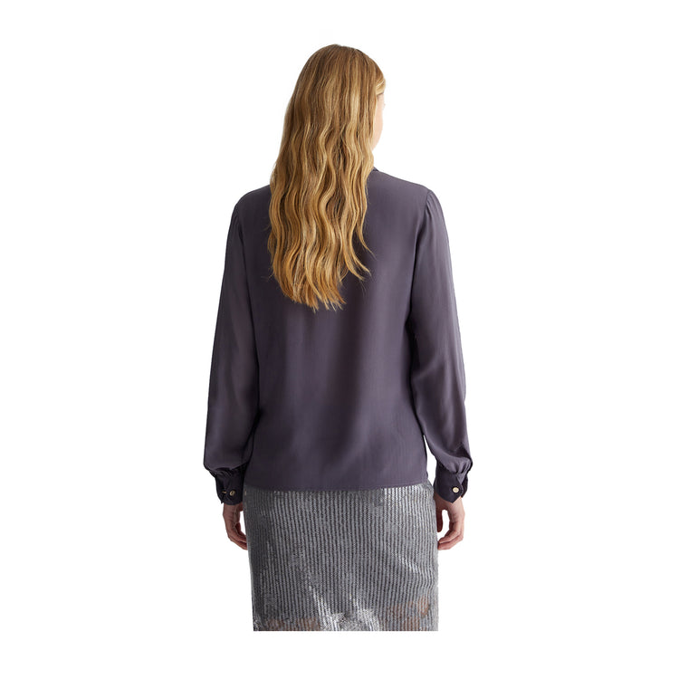 Camicia Donna in seta modella retro