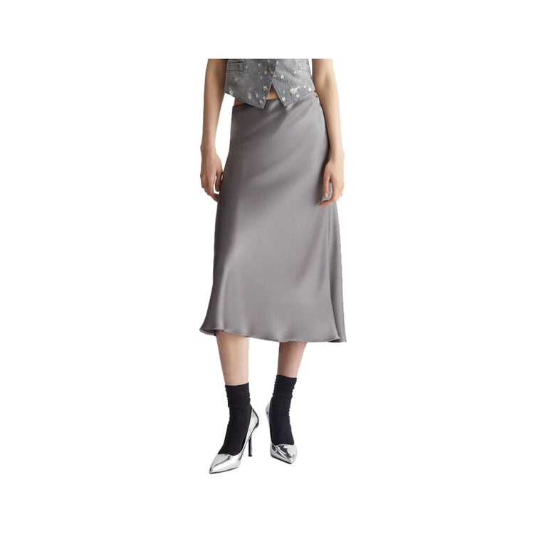 Jupe femme avec fermeture zippée et crochet