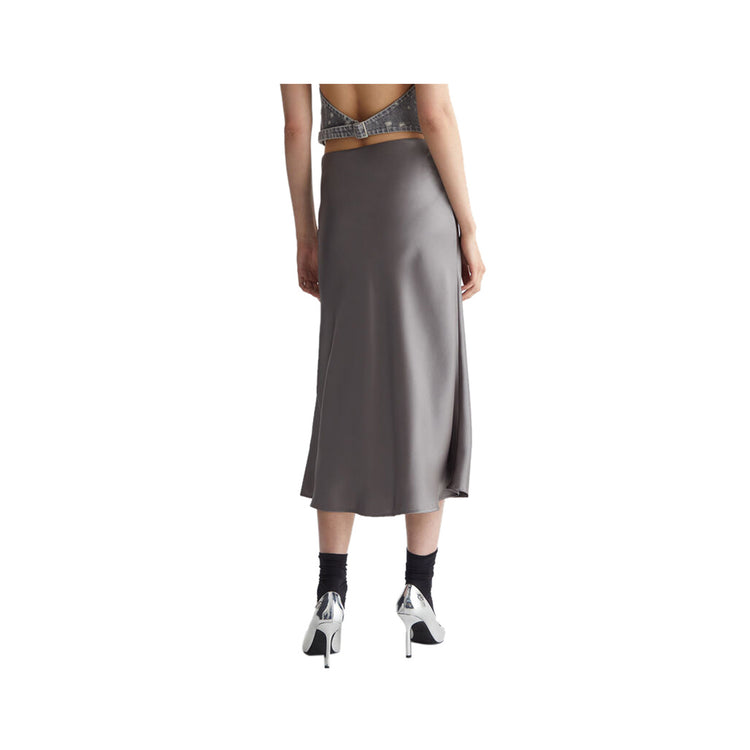 Jupe femme avec fermeture zippée et crochet