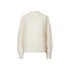 Maglia Donna in lana e cashmere con cut-out Bianco