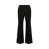 Pantaloni Flare Donna in tinta unita nera