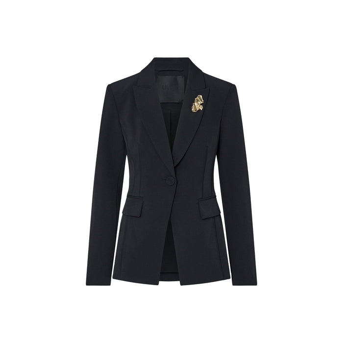 Giacca Donna con zip sui polsi Nero