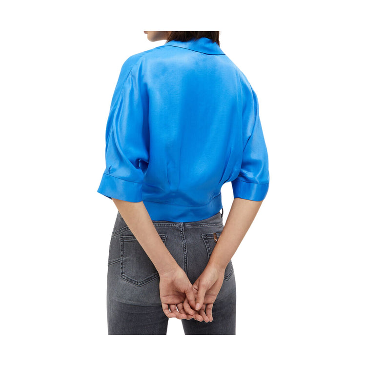 Camicia Donna in raso a tinta unita