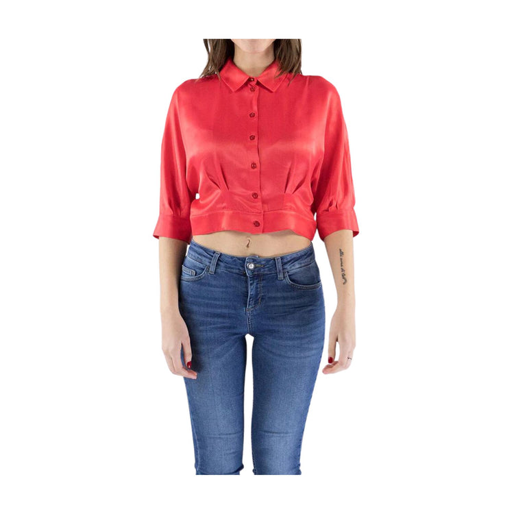 Camicia Donna in raso a tinta unita