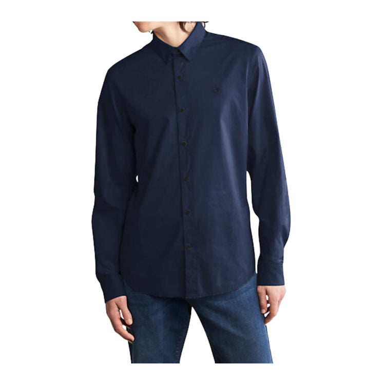 Camicia Uomo in cotone a tinta unita