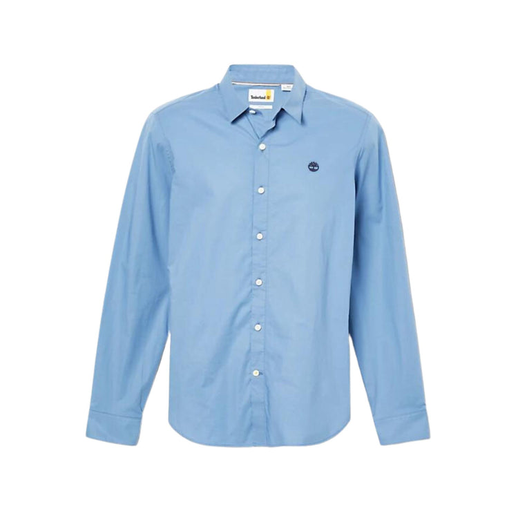 Camicia Uomo in cotone a tinta unita