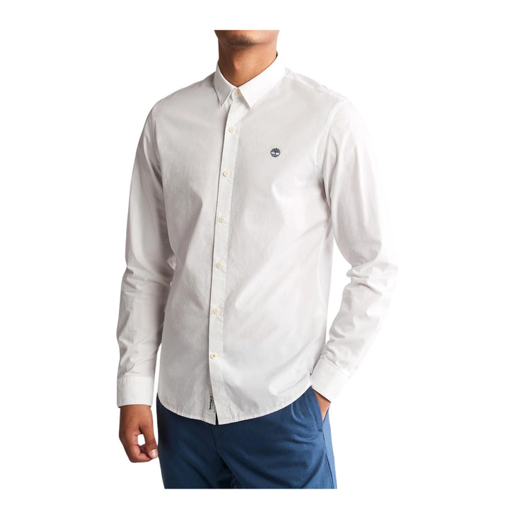 Camicia Uomo in cotone a tinta unita