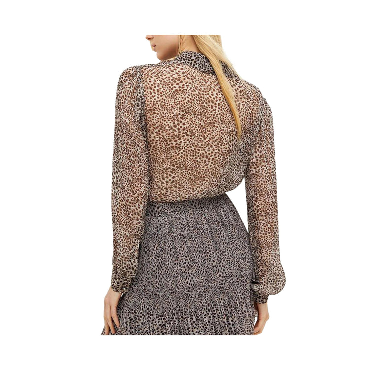 Camicia Donna con stampa animalier