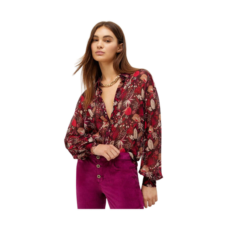 Camicia Donna con stampa all over