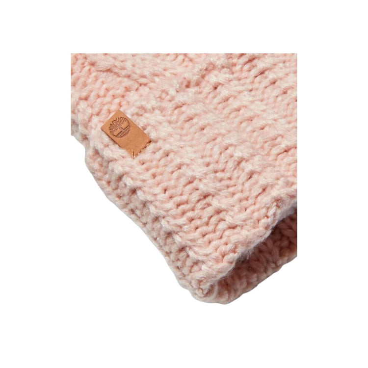 Women's hat with braided workmanship