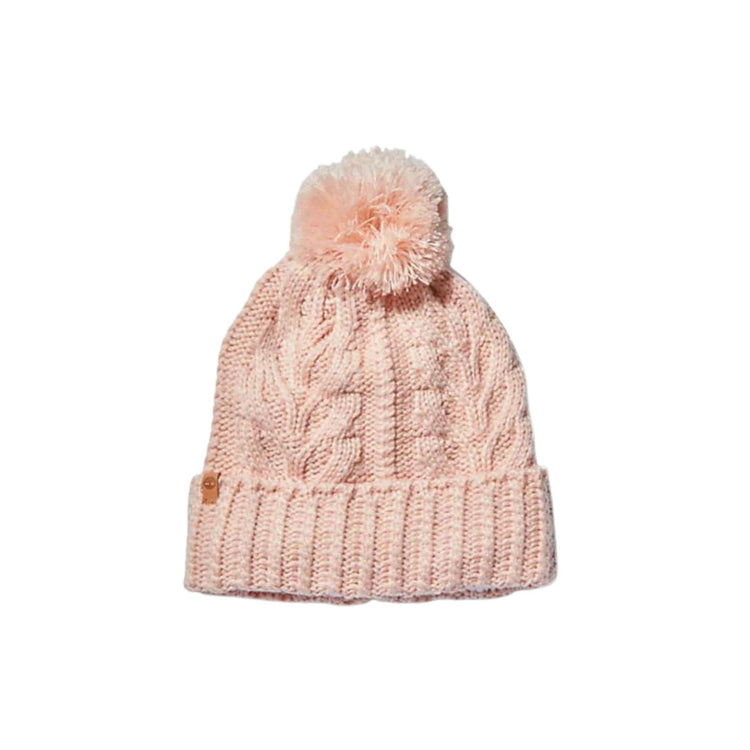 Women's hat with braided workmanship