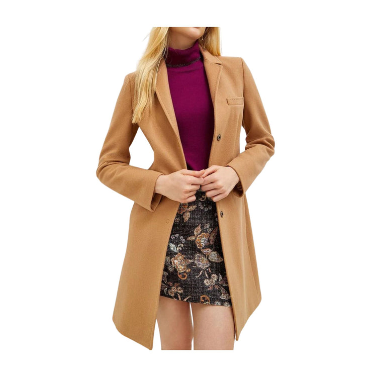 Cappotto Donna tinta unita in misto lana