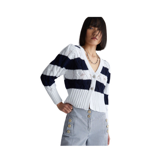 Cardigan Donna a righe