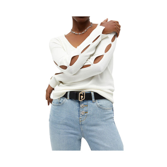 Ceinture femme réversible en simili cuir