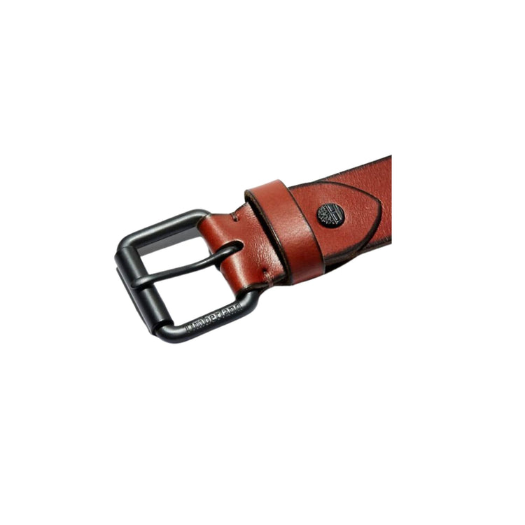 Men's leather belt