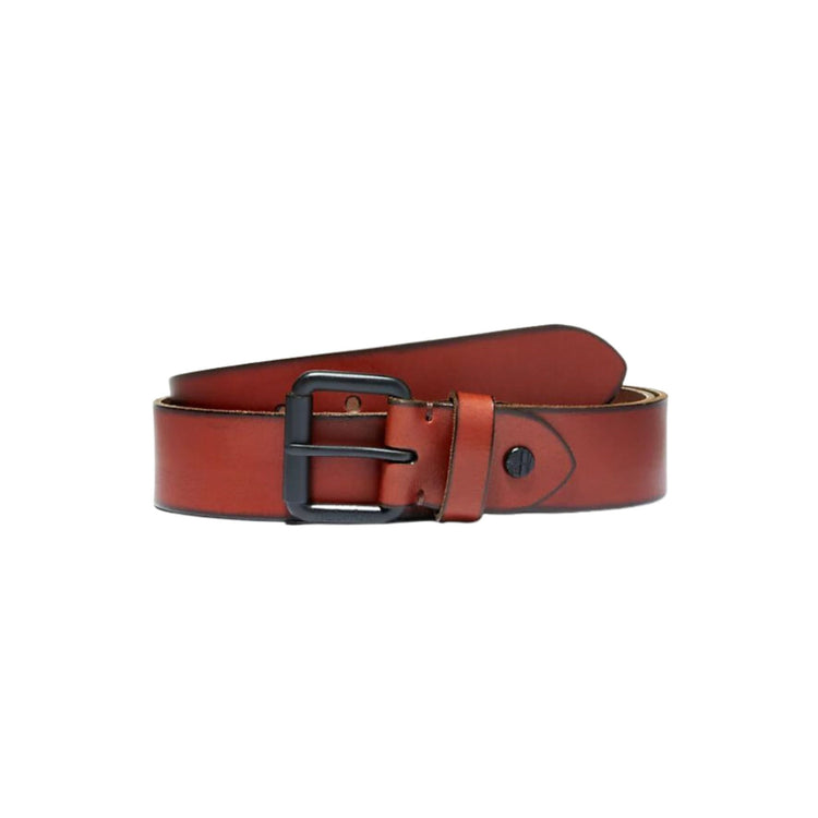Men's leather belt