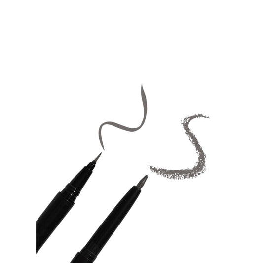 Eyeliner femme gris double pointe