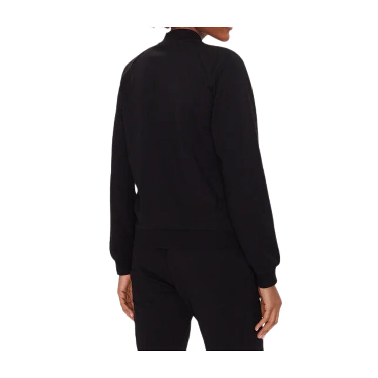 Felpa ecosostenibile con zip - Fuxia