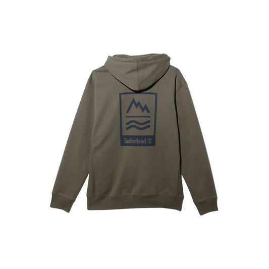 Men's cotton sweatshirt with hood
