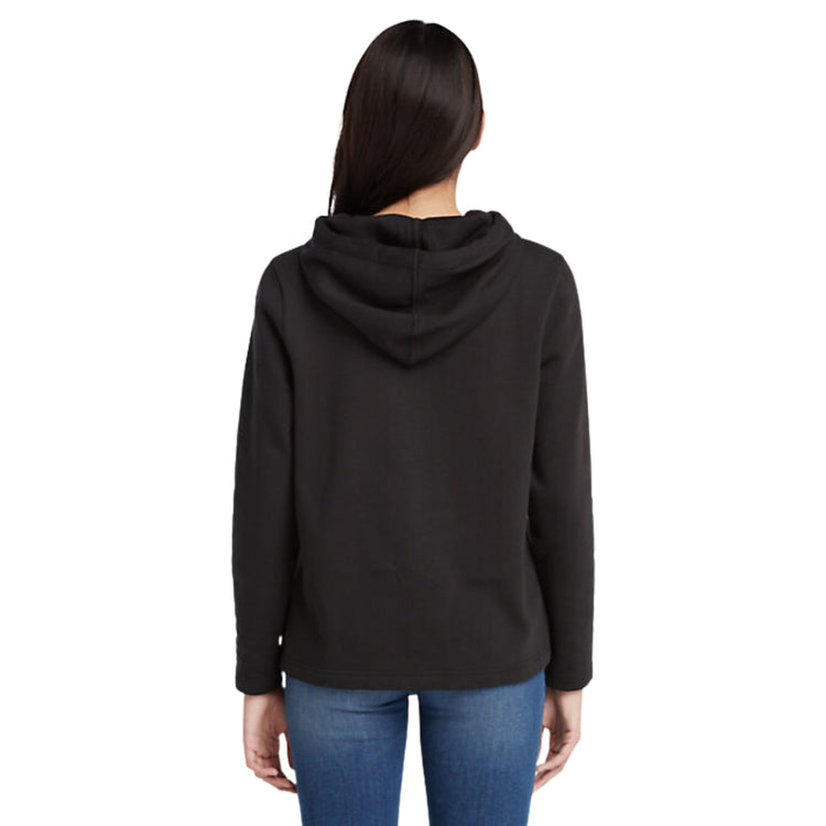 Felpa Donna con logo a contrasto