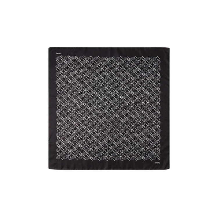 Écharpe femme avec motif logo