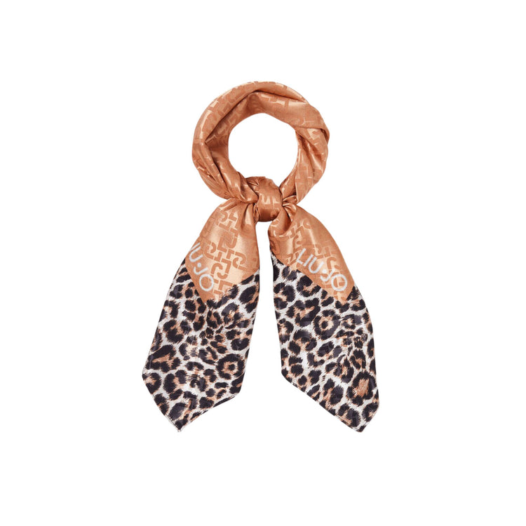 Foulard Donna con logo animalier