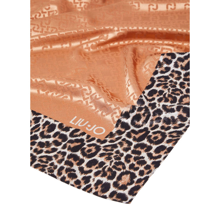 Foulard Donna con logo animalier