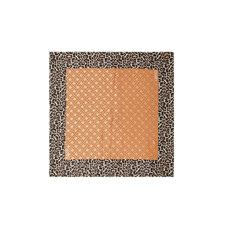 Foulard Donna con logo animalier