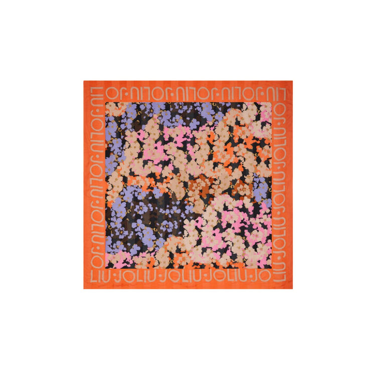 Écharpe femme à imprimé fleuri