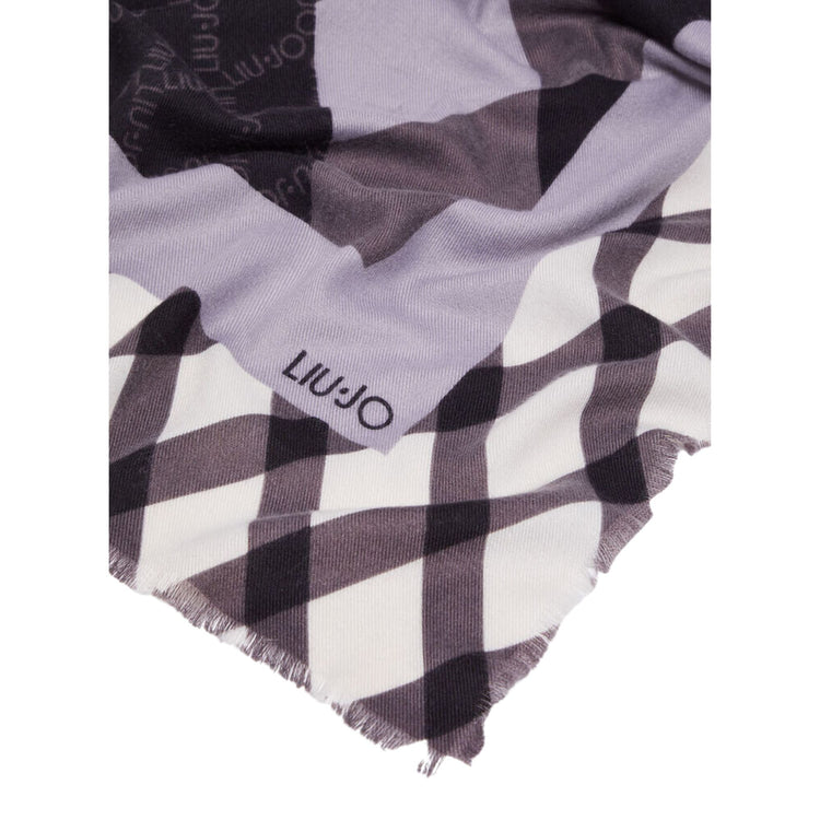 Foulard Donna con stampa a rombi