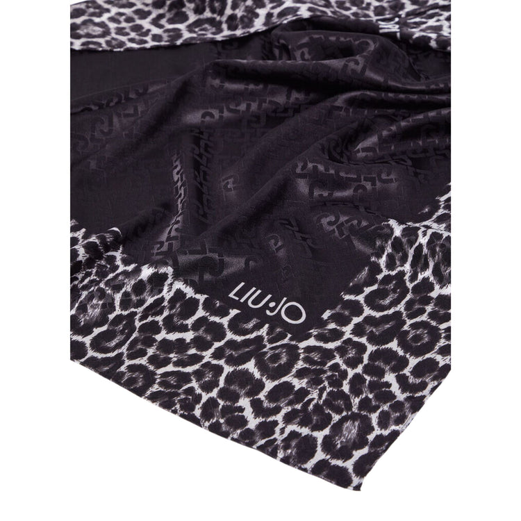 Foulard Donna con logo animalier