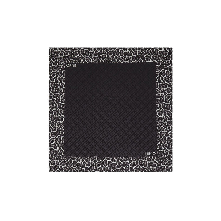 Foulard Donna con logo animalier