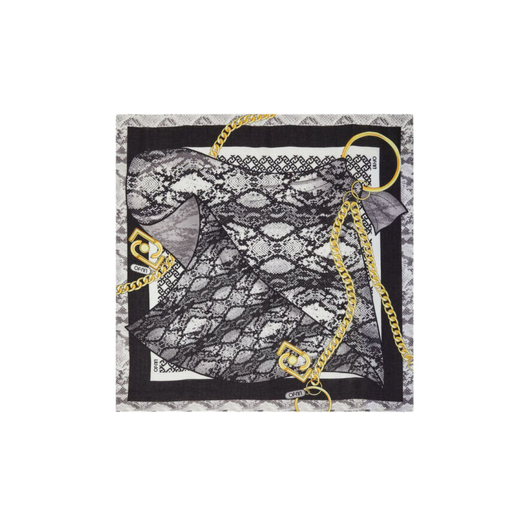 Foulard Donna con logo a catena