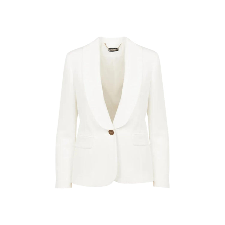 Giacca Donna con revers tondi