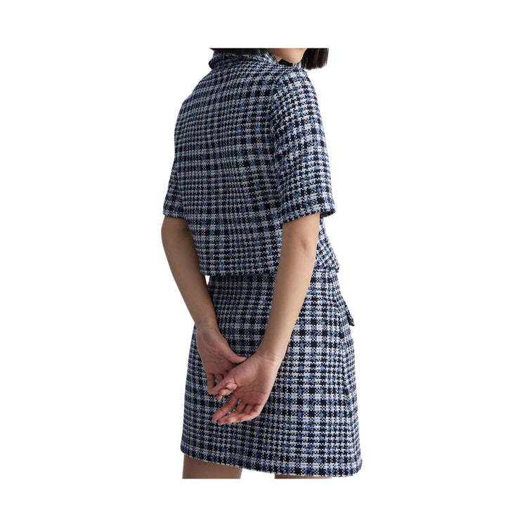 Giacca Donna cropped a maniche corte