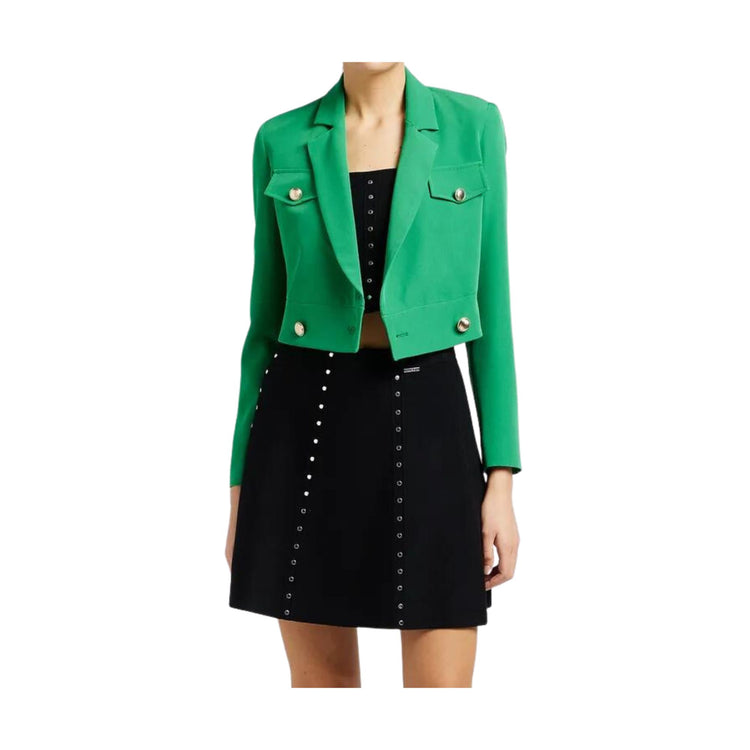 Giacca Donna cropped doppiopetto