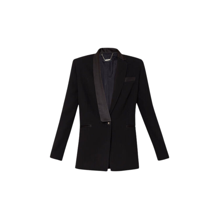 Giacca Donna smocking con revers classico e a scialle