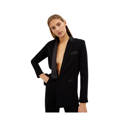 Giacca Donna smocking con revers classico e a scialle