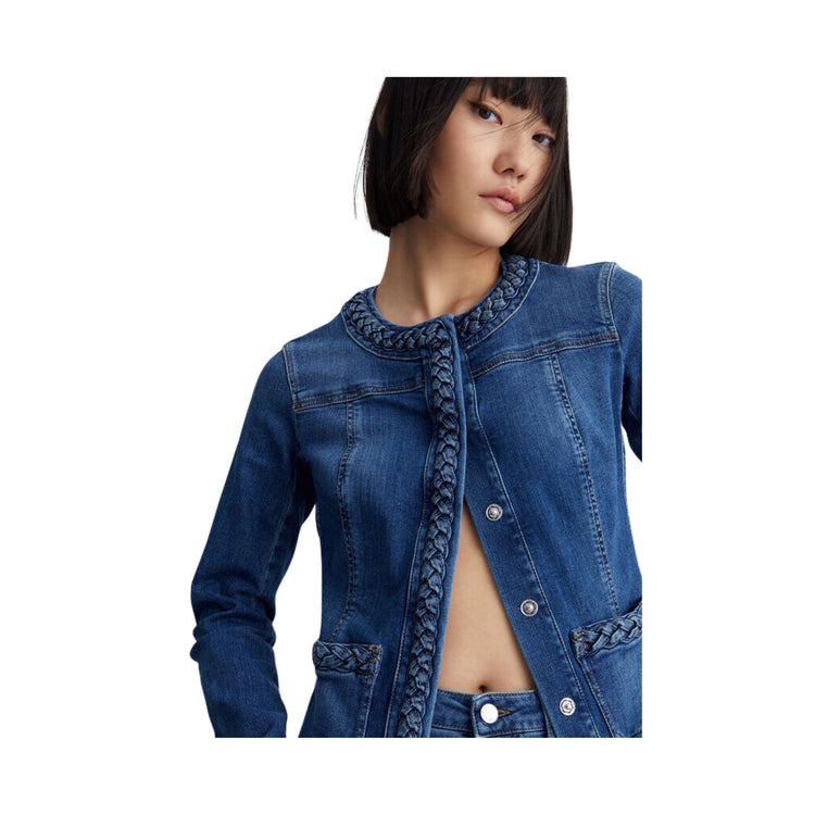 Veste femme avec tresses