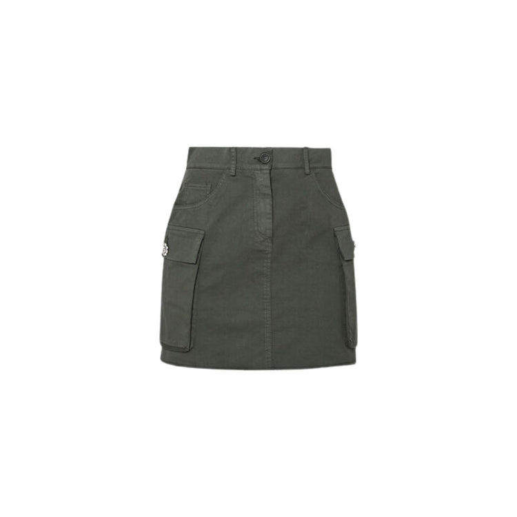 Gonna Donna mini con bottoni gioiello