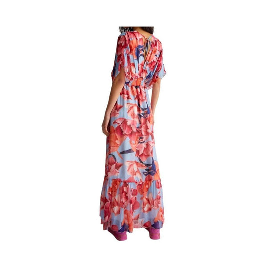 Robe longue femme imprimé fleuri