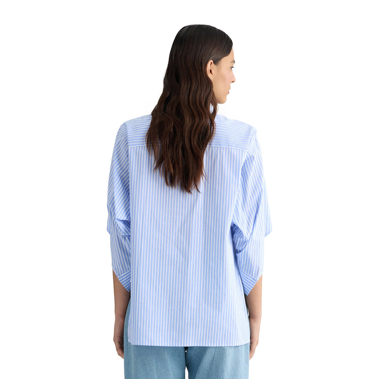 Camicia Donna con maniche ampie modella retro